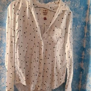 SO Perfect button up shirt sz XS